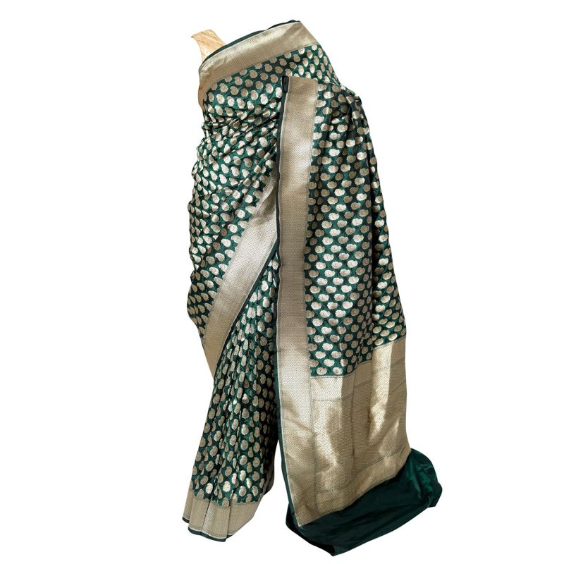 Ladies Handloom Banarasi Tissue Saree Manufacturer,Supplier and Wholesaler  In Varanasi