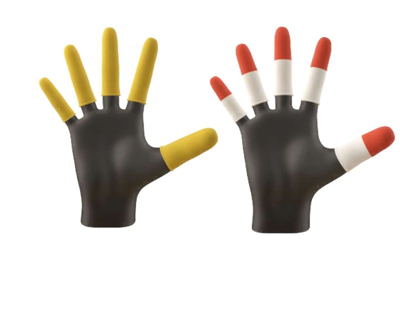 Thin Surgical Rubber Finger Coats