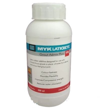 MYK Laticrete 1776 Grout Admix Plus 200 Ml Bottle