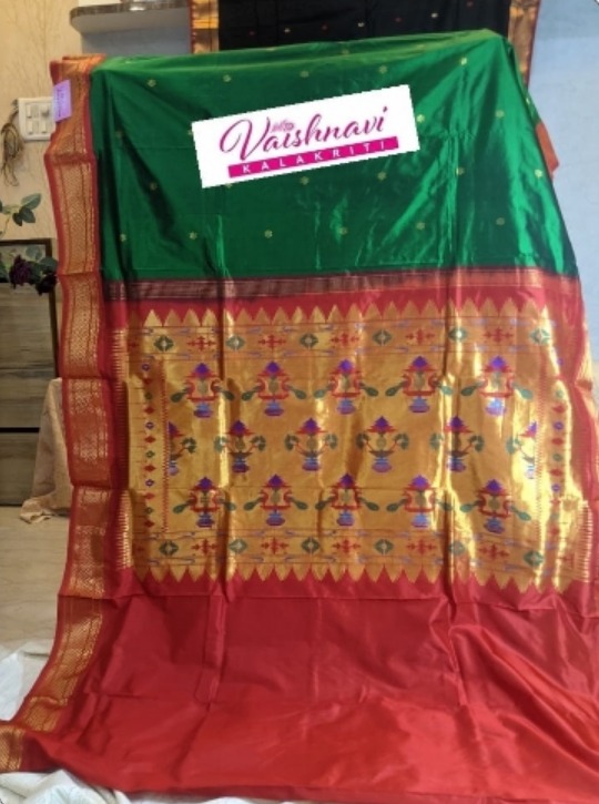 Ladies Stylish Pure Silk Paithani Saree