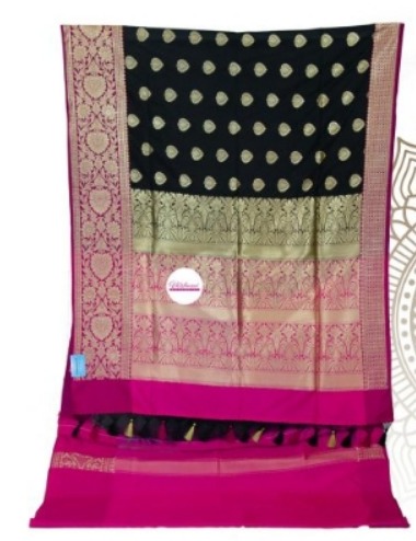 Ladies Stylish Silk Handloom Banarasi Saree