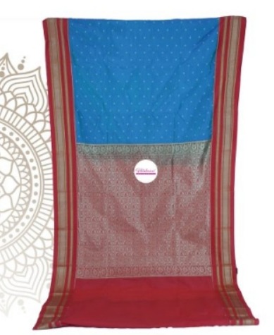 Ladies Stylish Silk Handloom Irkal Paithani Saree