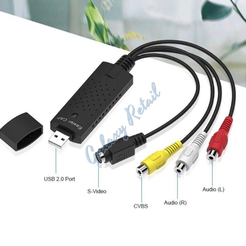 USB 2.0 Easycap DVR Video Capture Adapter