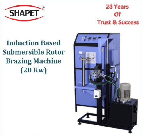 20Kw Induction Submersible Rotor Brazing Machine