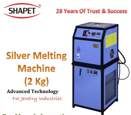 2kg Single Phase Silver Melting Machine