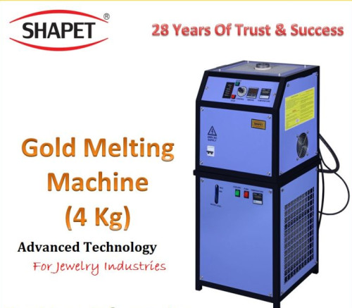 4kg Single Phase Gold Melting Machine
