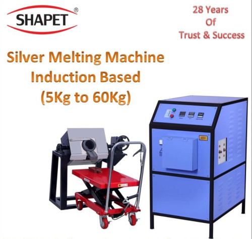 5kg to 60kg Silver Melting Machine