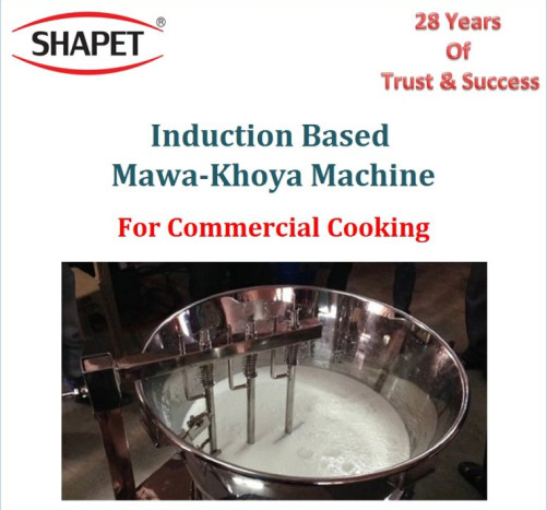 Induction Based Khoya Making Machine