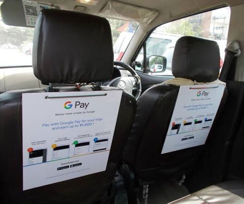 Cab Interior Advertising Services