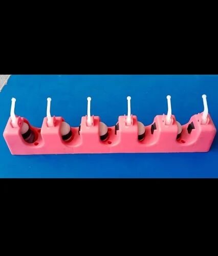 Plastic 5 Slot Broom Holder