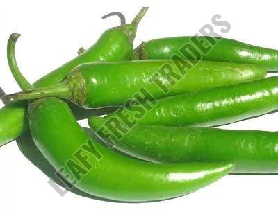 fresh green chilli