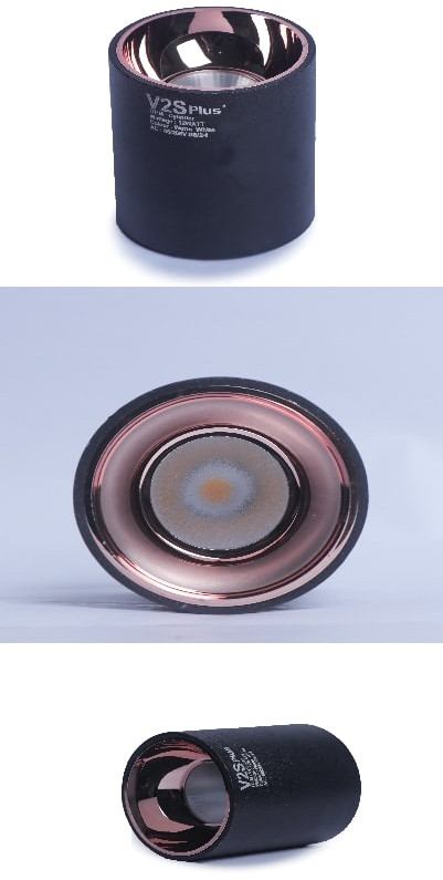 Cylindrical LED Track Light