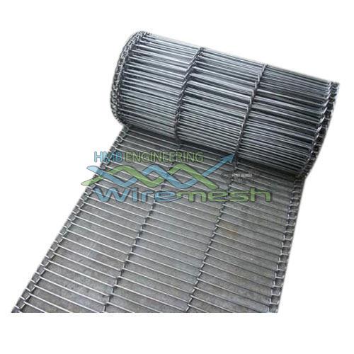 Flattened Wire Conveyor Belt