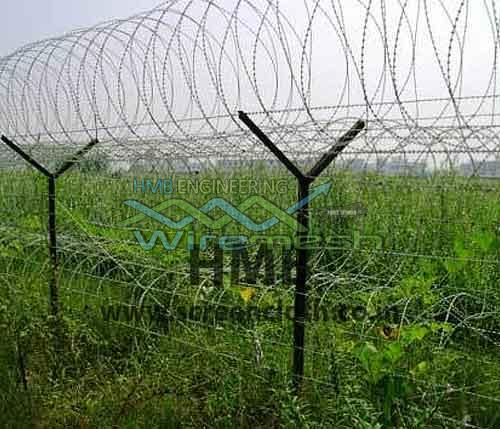 Wire Concertina Fencing