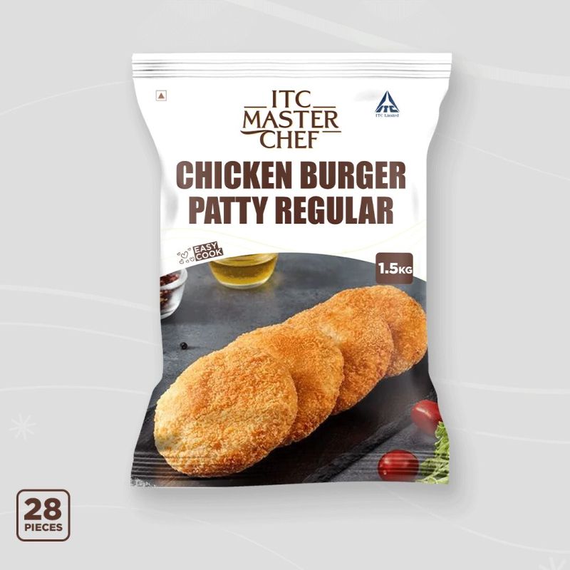 ITC - Chicken Burger Patty (Regular), 1.5 Kg