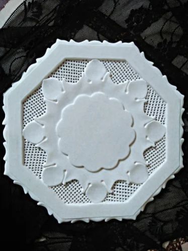 Octagonal White Marble Table Top