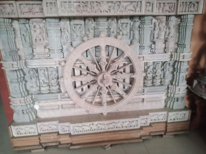 Sandstone Konark Wheel