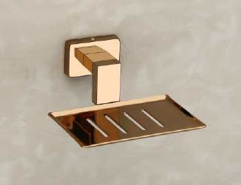 Rose Gold PVD Finish Soap Dish