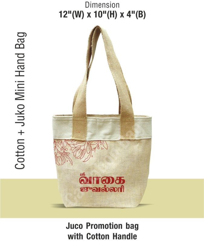 12x10x4 Inch Juco Promotional Bag