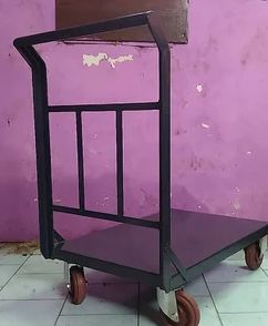 46 Inch Industrial Mild Steel Platform Trolley