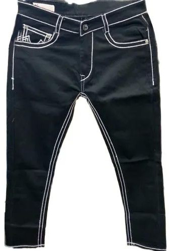 Mens Black Denim Jeans