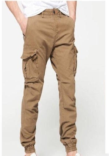 Mens Brown Cargo Pant