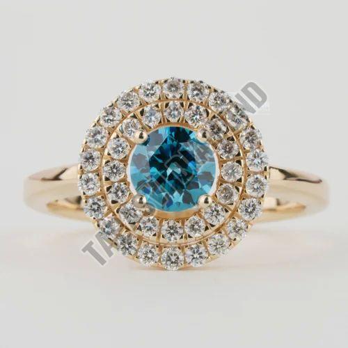 Ladies Colored Diamond Ring