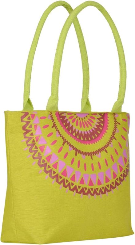 Hand Painted Jute Bag