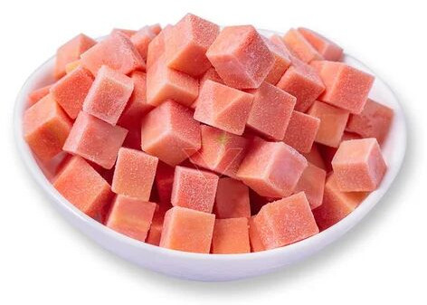 Frozen Papaya Dices