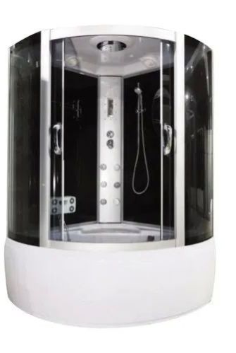 Curved Glass Steam Shower Cabin