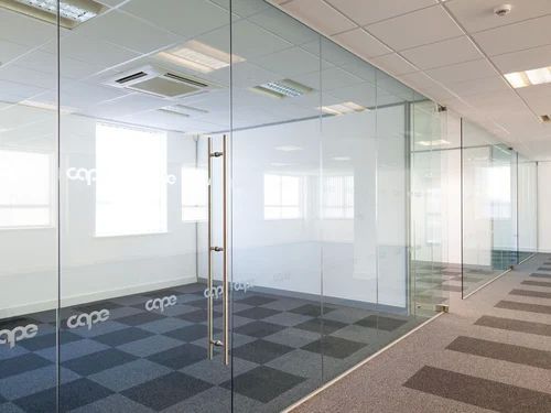 Frameless Glass Partition