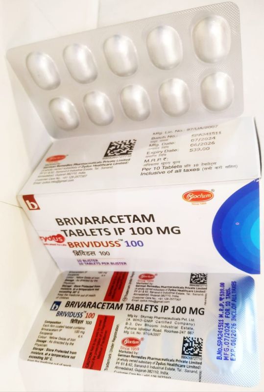 Brivaracetam 100mg tablet