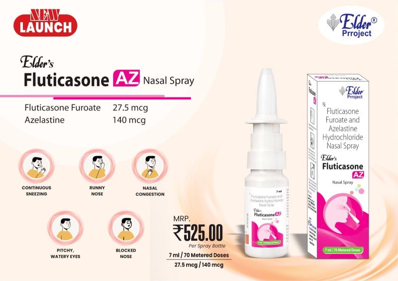 Fluticasone Furoate + Azelastin Nasal spray