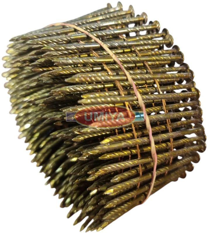 10 cm Screw Type Coil Nails