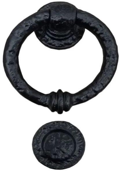 Bhrithi Black Antique Iron Door Knocker