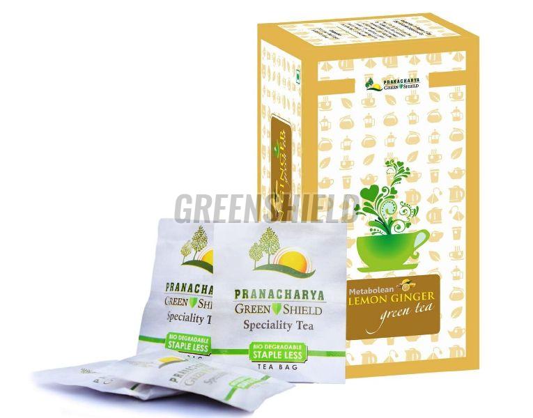 Lemon Ginger Green Tea Bag