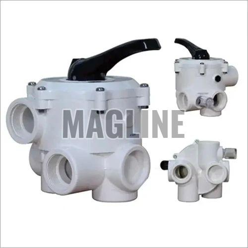 White Swimming Pool Multiport Valve