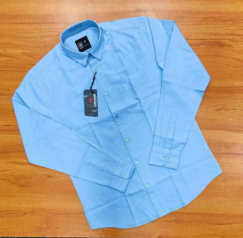 Mens Plain Cotton Shirt
