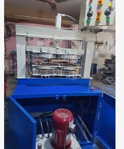 Semi Automatic Double Die Paper Plate Making Machine