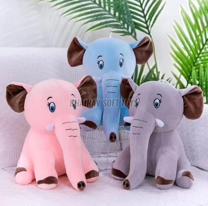 45 cm Sitting Elephant Stuffed Toy