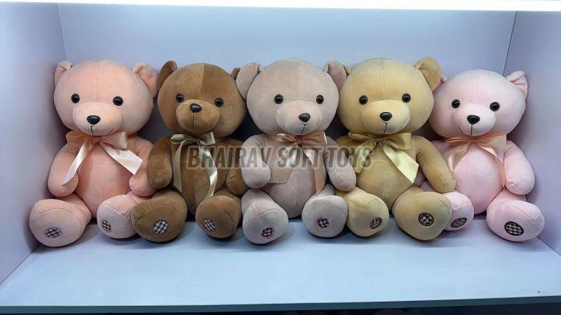 Ribbon SS Sitting Stuffed Teddy