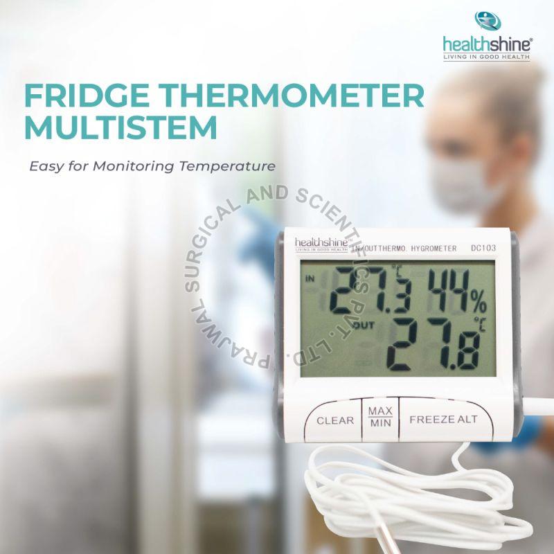 Fridge Thermometer Multistem