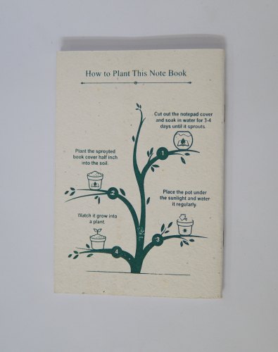 Plantable Seed Paper Diary