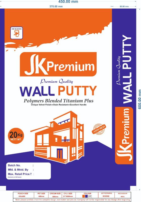 JK Premium Wall Putty