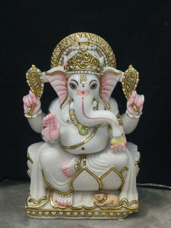 Ganpati Marble Statue