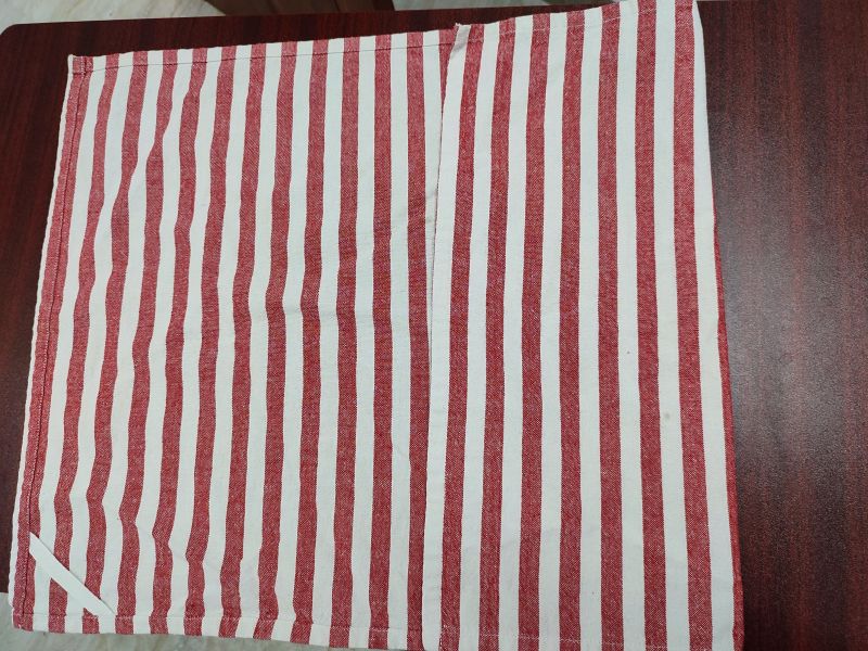 Woven Striped Cotton Fabric