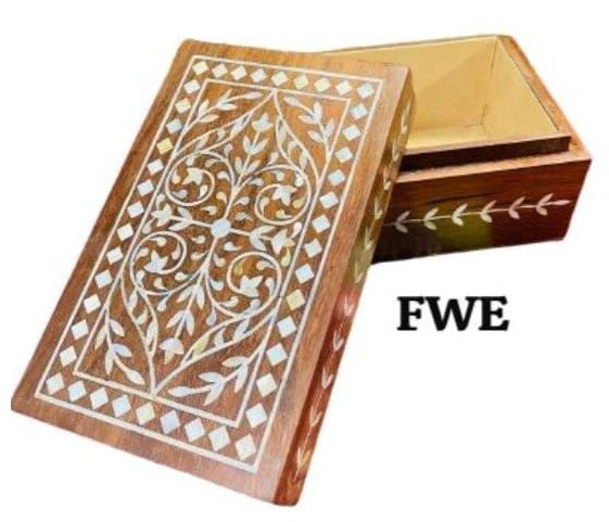 MOP Inlay Wooden Jewellery Box