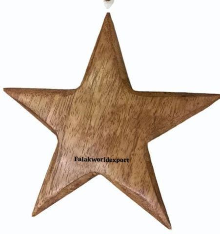 Wooden Christmas Star