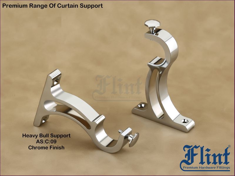 Heavy Bull Curtain Support