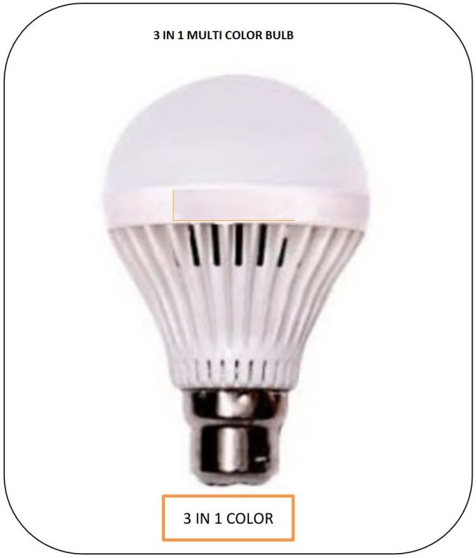 3 in 1 Led Colour Bulb